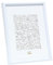 Deknudt Frames - Cadre photo en résine pour photo 10x15cm - blanc - pour accrocher ou poser - pour affiches ou posters - S011S1 10x15