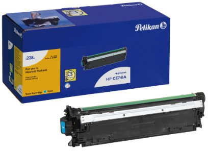 Pelikan 1228c Toner-Modul ersetzt Hewlett Packard CE741A, 7000 Seiten, cyan