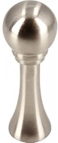 SIRO Kleiderhaken Neunkirchen, Modern, Design, Druckguss vernickelt feingeschliffen, 18 mm x 53 mm x 18 mm, 2287/ZN21