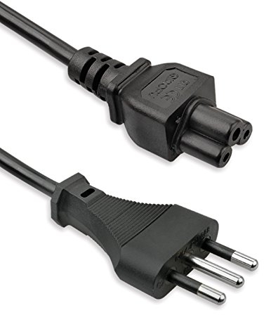 VulTech ALIM3-15 Cavo di Alimentazione Tripolare 1.5m – Spina Italiana 10A a IEC C13 – Per PC, Monitor, Stampanti – Uso Domestico o Professionale – Nero