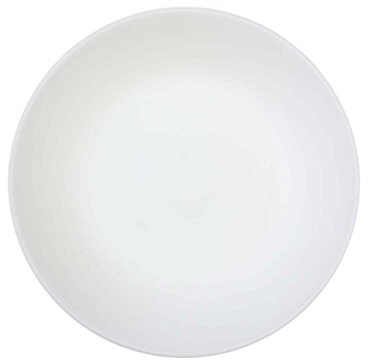 Corelle 17 cm Vitrelle Glass Winter Frost White Bread/Butter Plate, Pack of 6