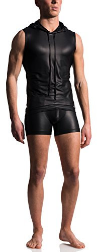 MANSTORE M510 Hoody Tank - Black/schwarz - Gr.XL