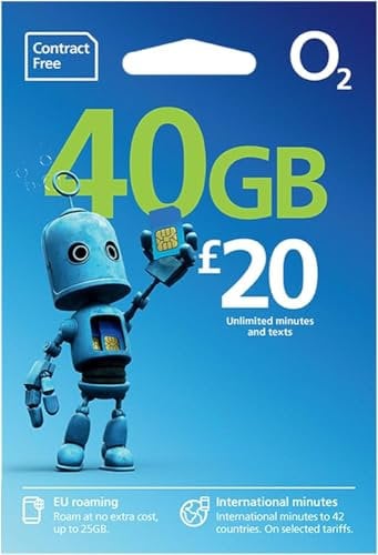 O2 Nano Sim Card 4G Unlimited Calls, Texts and Data For Iphone 4, 4S, 5, 5C, 5S, 6, 6S, 6 Plus & Other Nano Compatible Phone & Tablets Devices -> Mobiles Directs Communications Ltd