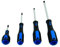Laser 7036 JIS Screwdriver Set 4pc, Black