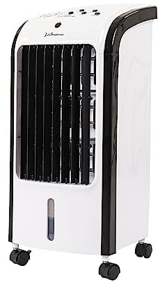 3 in 1 Portable Evaporative Air Cooler | Eco Friendly Humidifier Fan | Quiet Operation with 3 Fan Levels Oscillation 4L Water Tank | Aircon