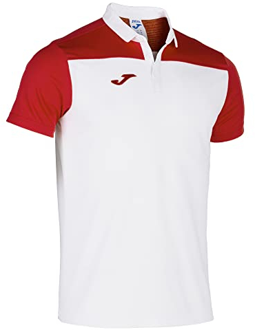 Joma Combi Poloshirt, für Herren. XXXL Weiß/Rot