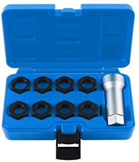 Laser 7774 Axle Spindle Rethreading Kit 9pc