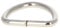 MroMax D-Ring-Schnalle, 1,3 cm, Edelstahl, halbrund, D-Ringe, silberfarben, für Hardware, Taschen, Gürtel, Bastelzubehör, 10 Stück