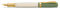 Kaweco STUDENT Füllhalter 60's Swing I Premium Füllfederhalter für Tintenpatronen mit hochwertiger Stahlfeder in Grün & Creme I Nostalgischer Luxus Füller 16 cm I Federbreite: EF (Extra Fein)