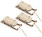 BESPORTBLE 3 Stück Mini Schlitten Miniatur Holz Mini Schlitten Kit Tischplatte Holz Schlitten