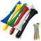 180 Pezzi Fascette Per Cavi, Fascette In Nylon Colorato Di Alta Qualità 300mm X 3,6mm Fermaglio Per Cavi A Quattro Colori Fermaglio In Nylon a Sei Colori Rosso/Giallo/Verde/Blu/Bianco e Nero