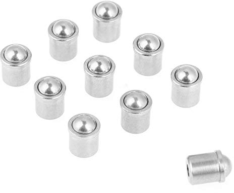 Federnde Druckstücke zum Einpressen, Kugelstößel, Kugelkolben, Kugelfederkolben 6 * 7mm Körperzubehör Set Werkzeugsatz 10-teilig