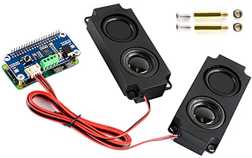 WM8960 Module audio pour Raspberry Pi 4B/3B+/3B/2B/B+/A+/Zero/Zero W/Pi Zero WH, WM8960 Carte son Hi-Fi Code stéréo, lecture/enregistrement