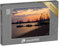 puzzleYOU: Puzzle 500 Teile „Schöner Blick auf den Hamburger Hafen im Sonnenuntergang“