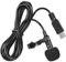Andoer estéreo 150cm Mini USB del Profesional omnidireccional micrófono del Mic con el Cuello de Clip para GoPro Hero 3 3+ 4