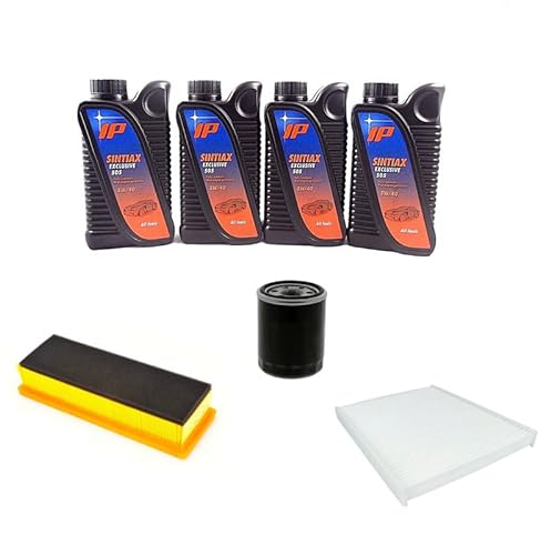 AOQ - KIT TAGLIANDO 3 FILTRI COMPATIBILE CON FIAT PANDA FIAT Panda III (312, 319) 1.2 LPG Benzina/Gasauto (GPL) 69 CV / 51 kW +OLIO 5W40