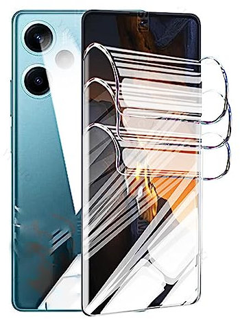 CUFEREDU 2 uds 3D Protector de Pantalla Flexible para Xiaomi Poco F5 Pro 5G 6.67 Película de Hidrogel Transparente de TPU A Prueba de Explosiones NO Vidrio Templado
