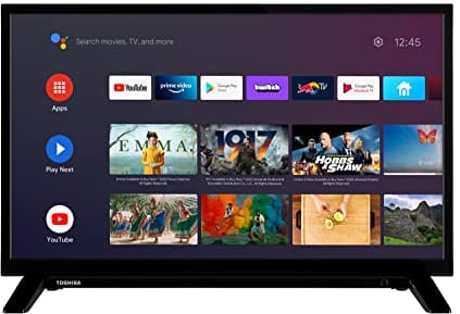 24WA2063DAZ (60 cm (24 Zoll), schwarz, WXGA, Smart TV, Triple Tuner, Google Assistant)