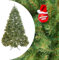 GIODICART Kensington Albero di Natale Realistico, Artificiale in PVC, Base in Metallo, Apertura ad Ombrello (Altezza 240 cm, 2699 rami, diametro max 159 cm)