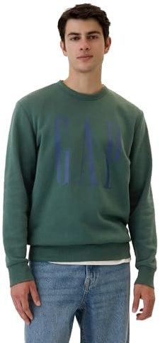 GAP Herren-Sweatshirt aus Fleece mit Rundhalsausschnitt, X-Large