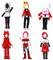 MGKEOUF 6 PCS Hazbin Figures,Action Figures Cake Toppers,New Hazbin Cake Toppers Horror Games Figurine Set,Anime Mini Figures Collectibles Decorations Gifts for Fans