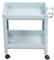 Bathroom Shelves,Ladder Shelf Slim Storage Shelf Nightstand Open Shelving,Bathroom Storage Open Shelf Unit Freestanding Corner Rack Shelves Storage Rack(with wheels)