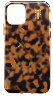 IDEAL OF SWEDEN Durchsichtige Handyhülle mit erhöhten Kanten und Nicht vergilbenden Materialien, fallgetesteter Schutz mit transparentem Finish, kompatibel mit iPhone 11 und XR (Tortoise)