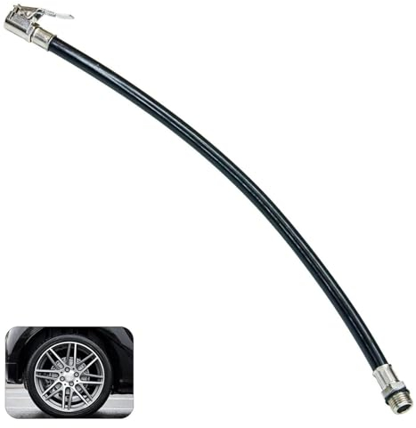 reifenfüller,reifenfüller schlauch, Gewinde 13mm, Reifenfüllschlauch, für Fahrräder, Motorräder und Autos