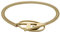 Diesel Herren-Armband aus Edelstahl mit Knebelverschluss, Blasses Gold
