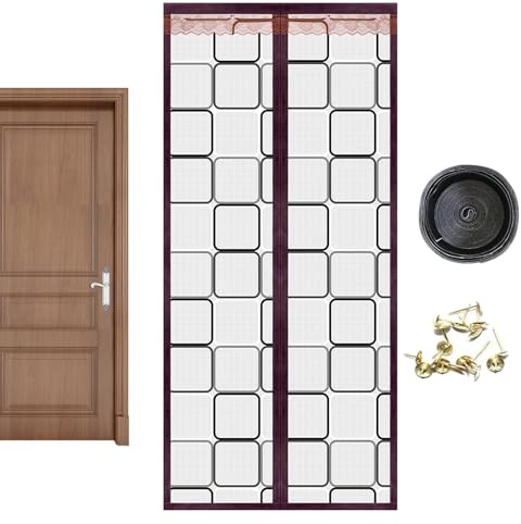 Schermo per porta trasparente - Telo sigillante magnetico invernale, copertura per porta antivento | Calore trasparente per schermo per la stagione fredda, schermo per porta scorrevole per balconi, te