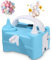 Gonfleur Ballon Electrique,Pompe à Ballon électrique,400W Pompe à Ballon Haute Puissance Portable pour gonfler Rapidement Les Ballons Parfait pour la fête, la décoration Festive,Bleu