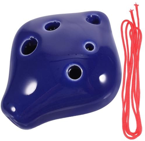 Keramik-okarina-musikinstrument Kleine Okarina Tragbare Keramik-okarina Für Kinder Und Anfänger