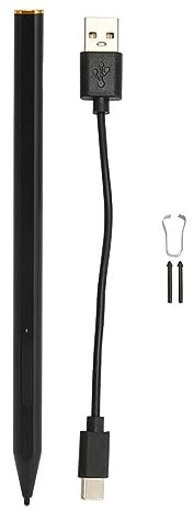 MPP2.0 Magnetic Stylus, 4096 Pressure Levels for for ENVY 17 for ENVY X360 Pavilion X360 for X360 for ASU S, Tablet Drawing Stylus Pen (Black)