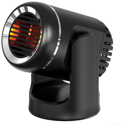 Chauffage d'appoint portable compact 12 V/24 V pour voitures, idéal pour dégivreur de pare-brise pour SUV et camions par temps froid (24 V)
