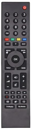 Mando a distancia Grundig de repuesto universal para RC3214801-03, compatible con Grundig mando a distancia Smart TV (no requiere configuración)
