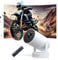 Mini Proiettore Intelligente, Proiettore Video Hi-Fi Aggiornato con Supporto 4K 1080P, 300 Lumens ANSI, WIFI6 & Bluetooth & Proiettore Auto Keystone per il Cinema in Camera da Letto