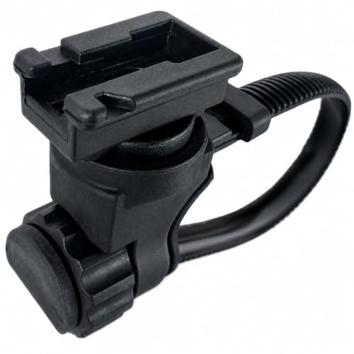 ABS Bike Light Mount Adjustable Quick Release Fit for 22-32mm Handlebar Bicycle Front Light Bracket Mount Adapter for Cateye Bike Cycling Accessories