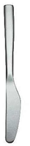 A di Alessi Knifeforkspoon Monoblock Knife, Mat, Set of 6, (AJM22/3M S)