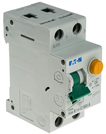 Eaton 236022 FI/LS, 6A, 30Ma, LS-Kennline-C, 1P+N, FI-Char: A