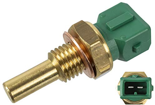 febi bilstein 18991 Kühlmitteltemperatursensor mit Dichtring | Kompatibel mit: ALFA ROMEO 145, 146, 155, 156, 156 Sportwagon, GTV, SPIDER, BMW 3, 3, 3 Touring, 3 Touring, 5, 5 Touring