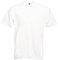 Fruit of the Loom Men Super Premium Short Sleeve T-shirt - White, Medium