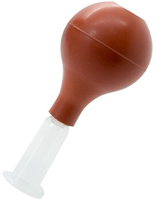 Kunststoff Schröpfgläser mit Ball | Hochwertiger PP Kunststoff | Saugball | Feuerlos (Ø 2,0 cm)