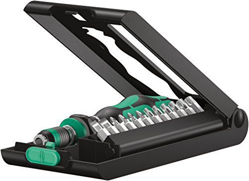 Wera Kompakt 50 Screwdriver Bit-Holding Kit of 14 Case