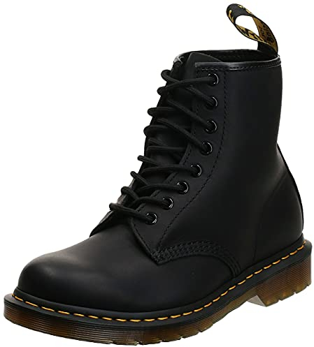 DR MARTENS Unisex Kinder 8 Eye Boots, Schwarz, 38 EU