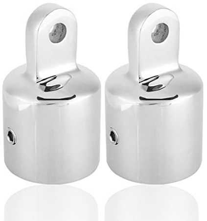 Accesorios para toldos para embarcaciones marinas Bimini TOP YachtConjector de tapa de conexión Herrajes de cubierta 7/8 1(25mm*2PCS)