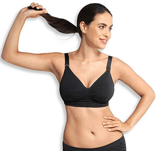 Carriwell Gel-Support Soutien-Gorge Grossesse et Allaitement, Armatures en Gel Brevetées pour Un Confort et Un Soutien Maximum, Respirant, Doux et sans Couture, S’adapte à de Nombreuses Poitrines, M