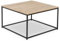 IDMarket - Couchtisch Detroit quadratisch, 70 cm, Industriedesign