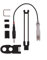 DELKIM SlimLite CLEAR Indication Set, Indicatore di Morso Illuminante Set, Rosso, DP100