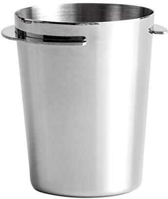 Dosing Cup, Stainless Steel Coffee Dosing Cup Powder Feeder Part for 58mm Espresso Machine Stainless Steel One Size