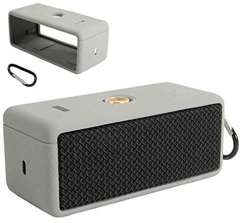 Silicone Protective Case for Marshall EMBERTON Speaker Portable Cover Speaker Case(Gray)